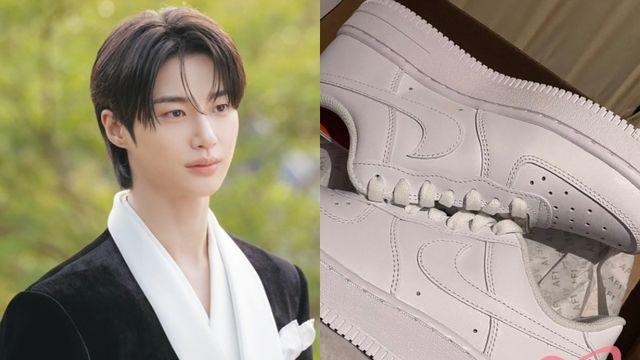 변우석, 센스 넘치는 산타…스태프들에 각인 운동화 선물