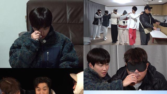 ‘1박 2일’ 딘딘, 올해 마지막 여행서 갑작스런 눈물…김종민→이준 깜짝