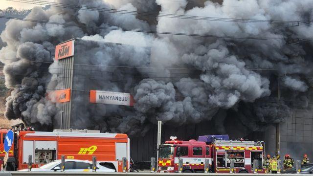 [속보] 남양주 별내 오토바이 판매점서 불…소방당국 진화중