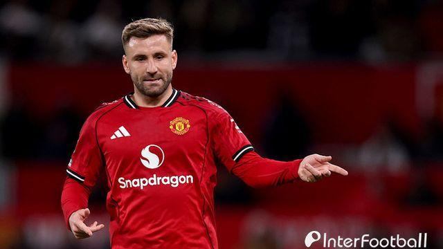 맨유 대표 ‘유리몸’이 달라졌다!→루크 쇼, 올 시즌 PL 출전 시간 1위...‘철강왕’ 브루노 제쳐