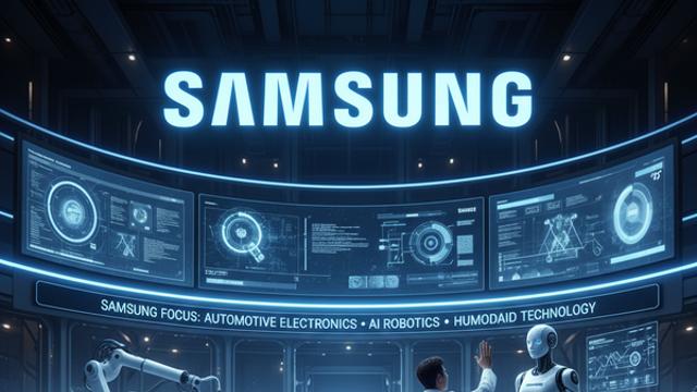 [마켓+]삼성전자, '전장' 넘어 'AI 로봇' 시장까지 노린다