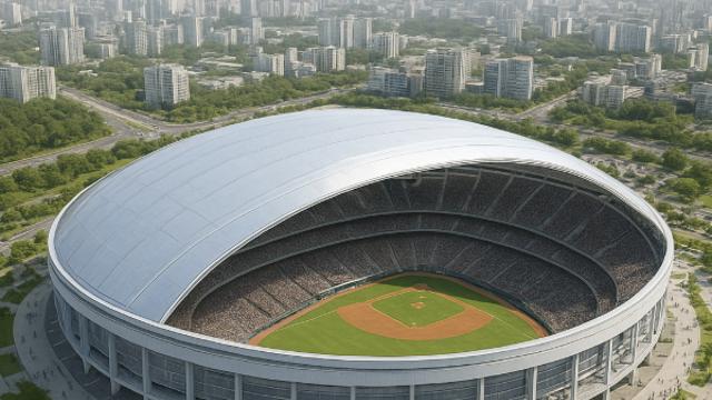 1조원 투입! 충청남도 5만석 '야구 돔구장' 건립 드라이브!…