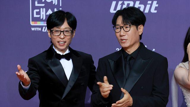 [NC포토] 유재석·지석진, 사이좋은 대상 후보