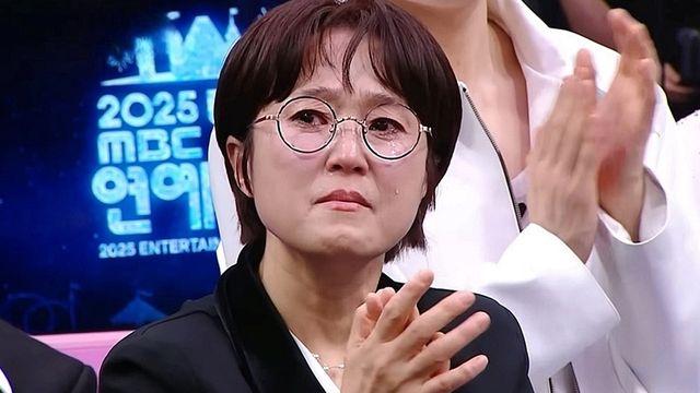 “직접 받았으면 좋았을 텐데…” MBC 연예대상 눈물바다 만든 한마디