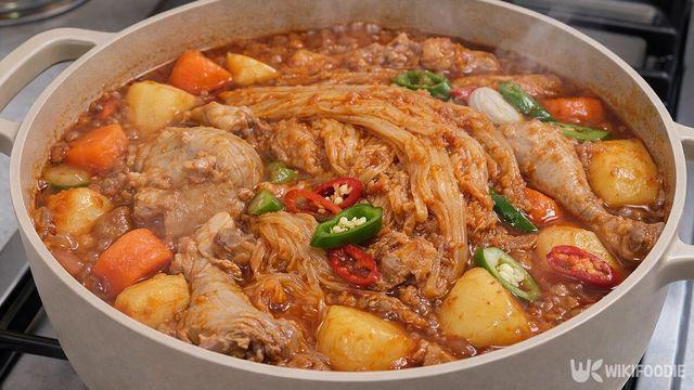 닭볶음탕에 '묵은지' 넣고 끓였더니… 앉은 자리에서 밥 세 공기는 비웁니다