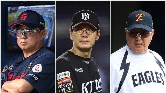 감독 계약 마지막 해 맞는 김경문-이강철-김태형…2026 사령탑 대결 관전 포인트로
