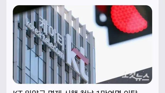 해킹 사태로 KT로 간 SKT 이용자들 근황