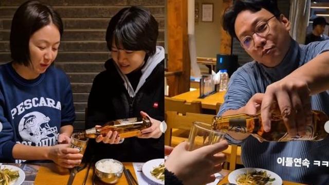 김지혜♥박준형, 성인 된 딸과 첫 술자리 