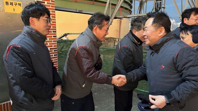 현장 찾은 SK이노 경영진, ‘원팀’·‘시너지’ 한목소리