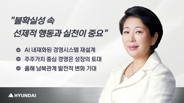 현대그룹 현정은 회장의 세 가지 비전…“선제적 실행력 중요”