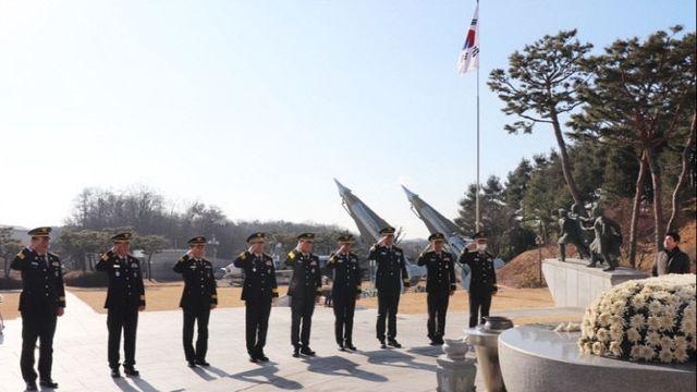 당진소방서, 새해 첫 공식 일정으로 나라사랑공원서 신년참배 진행