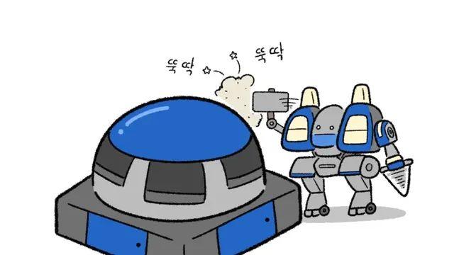 산타가 잠들어서 26일에 일어났대.Manhwa