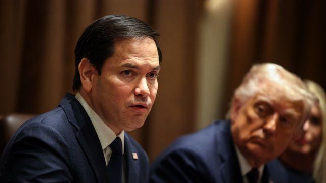 [美 마두로 축출] 베네수 과도기 美키맨은 쿠바계 루비오 국무장관