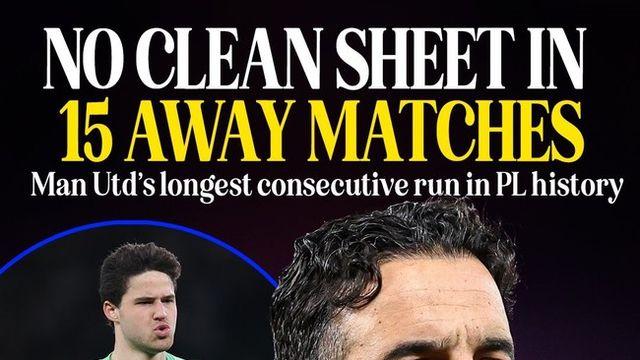 [IN POINT] 최악의 기록 써버렸다! 맨유, 프리미어리그 역사상 처음으로 원정 15경기 연속 실점