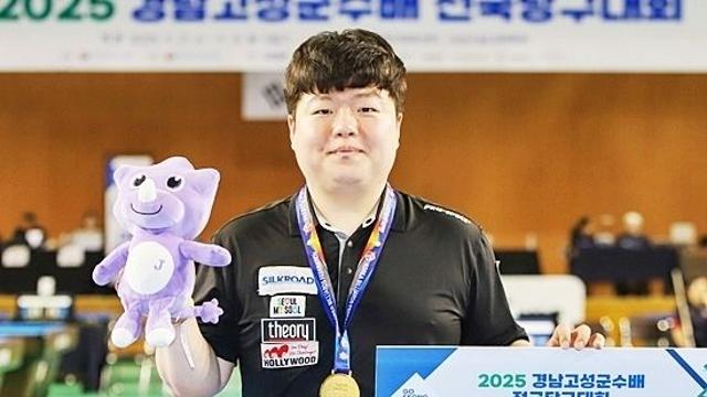 [2025 당구계 결산]①국내 男3쿠션-조명우 4대회연속 우승 ‘독주’속 최완영 손준혁 첫 우승