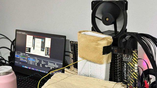 MSI RTX 5090 Lightning Z 그래픽카드, GPU 3.75GHz 오버클럭 신기록