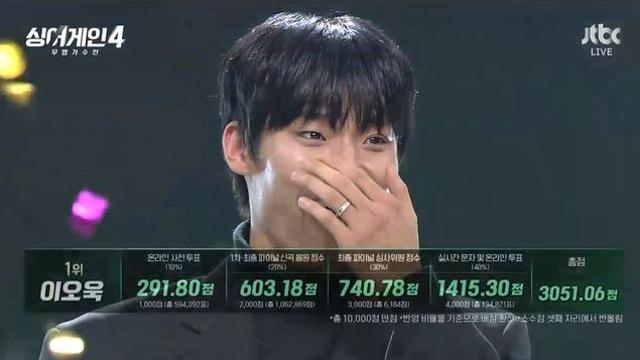 '싱어게인4' 우승자=이오욱이었다…준우승은 도라도 [종합]