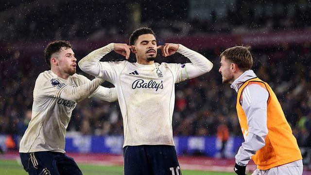 [PL REVIEW] ‘누누 더비’서 웃은 노팅엄… 웨스트햄에 2-1 짜릿한 역전승