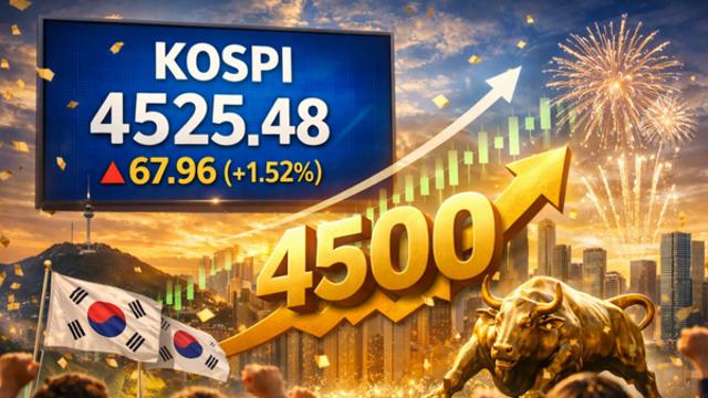 [로드뷰] 코스피, 4500 뚫었다…개인 주도 상승에 한국 증시 새 이정표