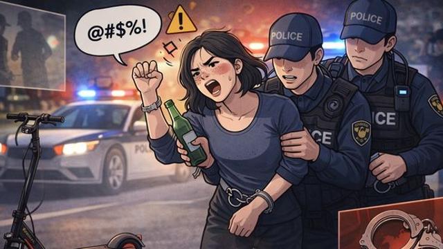 만취해 킥보드 20살 여성, 단속 경찰관 5명 폭행…알고보니 전과 9범