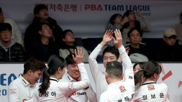 PBA 팀리그 정규리그 막바지 ‘대혼전’…하림, 갈 길 바쁜 하나카드 잡았다