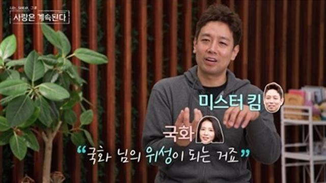 미스터 킴, 국화와 데이트 중 