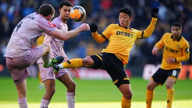 '황희찬 3호 도움' 울버햄튼, FA컵서 4부리그 팀에 6-1 대승