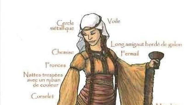 중세 유럽 귀족들과 귀부인들의 옷차림