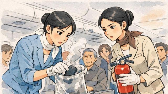 “가방에서 연기 발생”…티웨이 국제선 비행중 보조배터리 화재