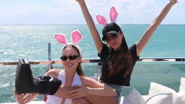 '핫팬츠 입은 시어머니 사진' 인스타에서 싹 다 지워버린 베컴 며느리...큰 아들 브루클린 부부의 절연 인증?