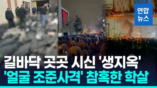 [영상] 시위대 피로 물든 이란 