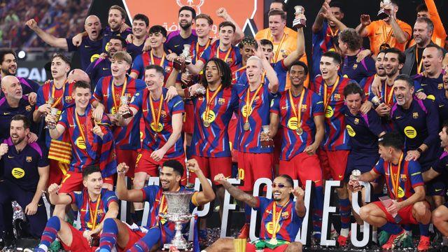 ‘하피냐 결승골’ 바르셀로나, 레알 꺾고 슈퍼컵 우승 ‘통산 16번째’