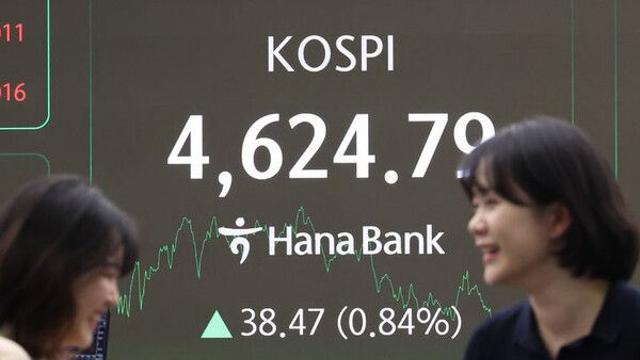 코스피, 7거래일 연속 사상 최고치…장중 4650선도 뚫어(종합)