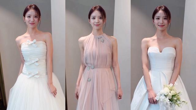 ‘임신’ 김지영, 웨딩드레스 9벌 갈아입었다…본식 앞둔 설렘