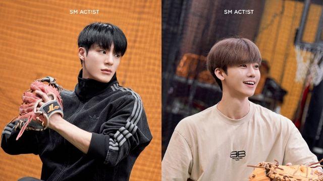 중학 MVP인데 '입스' 어쩌나…'와인드업' 제노x재민, 야구 트레이닝 포착