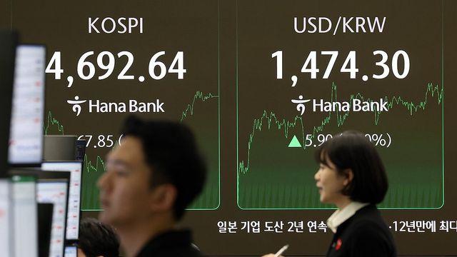 원/달러 환율 9일 연속 상승…엔화 약세에 1,470원대로