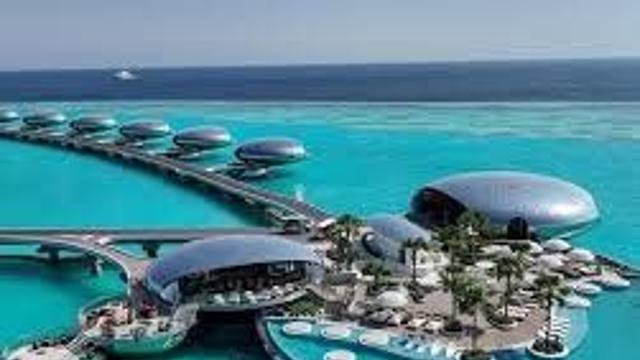 사우디에 있다는 우주선 컨셉 호텔