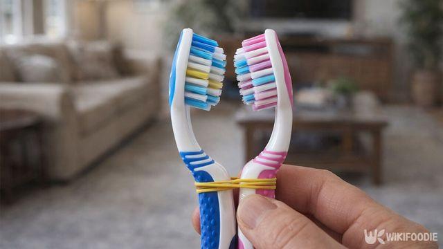 다 쓴 칫솔 2개를 묶어보세요… '이렇게' 쓰면 온 집안이 깨끗해집니다