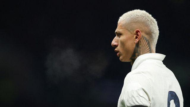 토트넘 어쩌나…팀 내 최다골 히샤를리송, 허벅지 다쳐 7주 결장