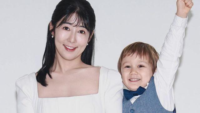 ‘비혼모’ 사유리, 아들과 붕어빵인 외국인 남편 깜짝 공개 [RE:스타]