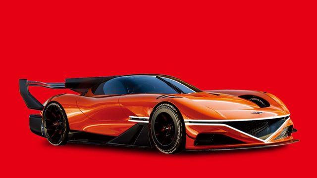 제네시스가 만든 1천마력 레이싱 카, 페라리, 포르쉐! 가장 가지고 싶은 레드 스포츠카는?