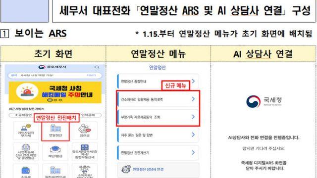 국세청, 연말정산 간소화 서비스....올해 달라진 부분은