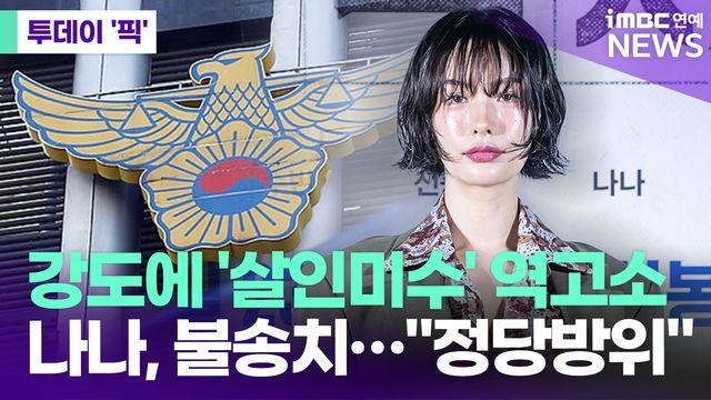 강도에 '살인미수' 역고소…나나, 불송치 