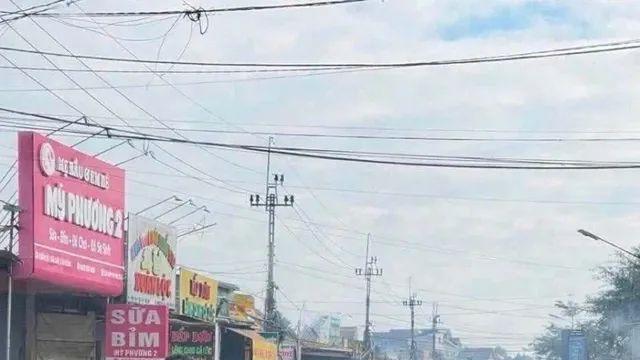 지독한 한파가 찾아온 베트남의 도로 풍경