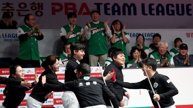 '패승승' 하나카드, 크라운해태 꺾고 PO 진출…'4세트 전승' 신정주, 