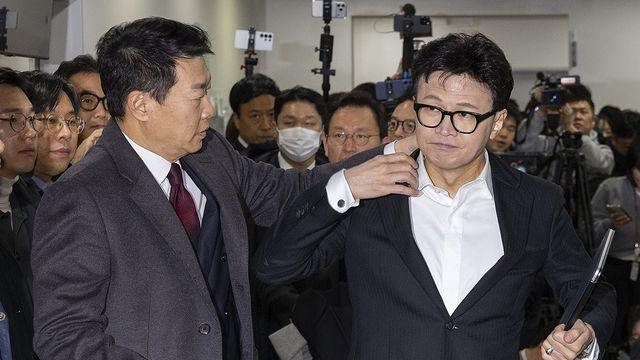 장동혁 '제명 연기·단식'에 허 찔린 한동훈?…이틀째 '침묵'