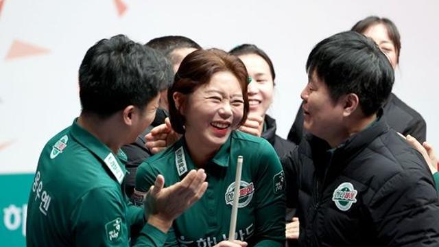 '여제' 김가영, 팀리그 단식 '9연패' 탈출→1차전 마지막 득점 장식…하나카드, 파이널 진출 확률 '83.3%' 확보