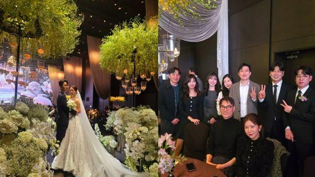 ‘나솔’ 28기 영자♥영철 결혼식 현장…영수 “뮤지컬 콘서트장 온 기분”