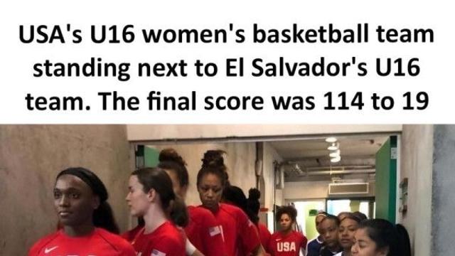 U16 미국 vs 엘살바도르 농구 경기jpg