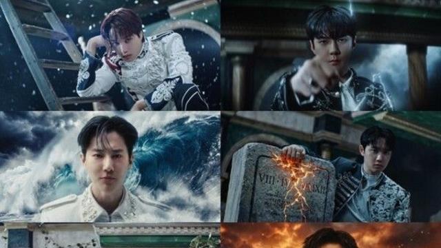 엑소, 정규 8집 타이틀곡 크라운 뮤직비디오 티저 공개… 